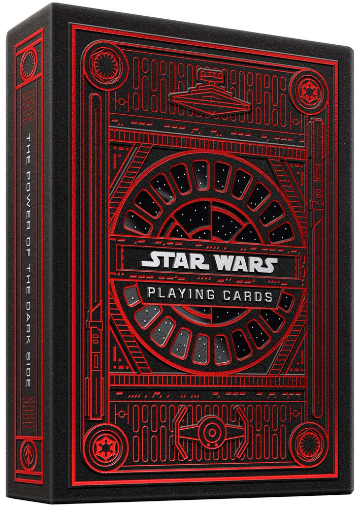 Theory 11 Playing Cards: Star Wars Dark Side (Red)