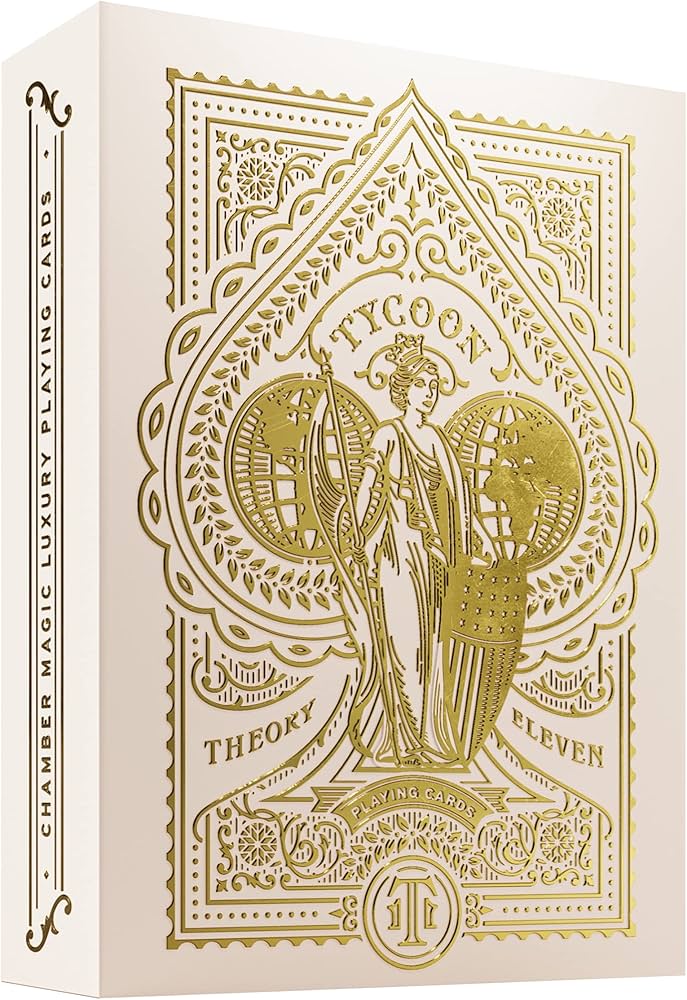 Theory 11 Playing Cards: Tycoon Ivory