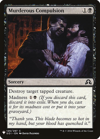 Murderous Compulsion [Mystery Booster]
