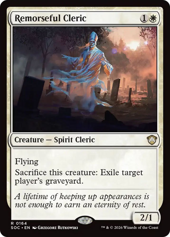 Remorseful Cleric [Secrets of Strixhaven Commander]