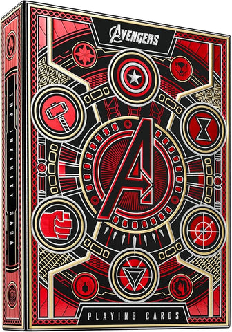 Theory 11 Playing Cards: Avengers (Red)