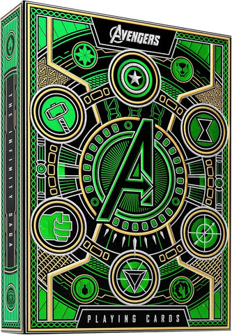 Theory 11 Playing Cards: Avengers (Green)