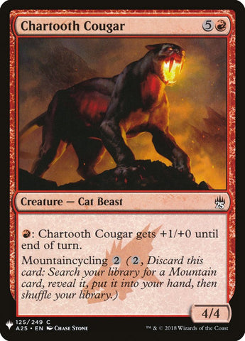Chartooth Cougar [Mystery Booster]