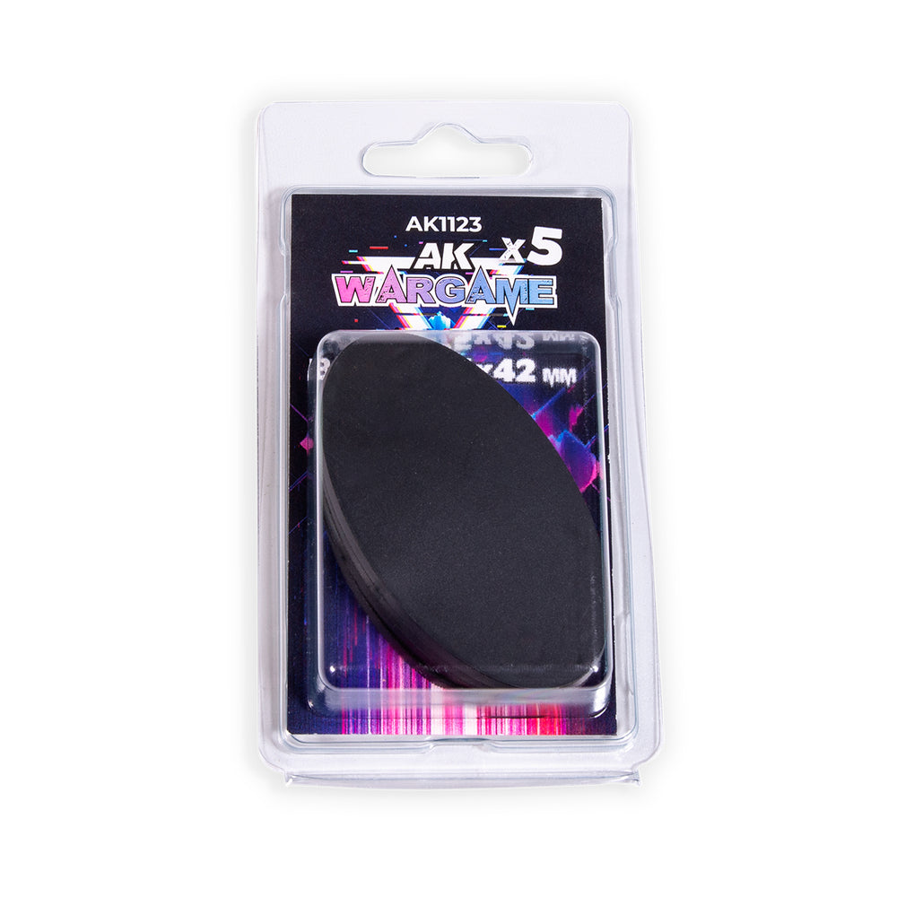 AK: Bases - Oval (75x42mm / x5) (AK1123)