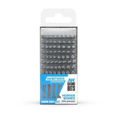 AK: Basing Bits - Human Bones (104 Pieces) (AKBIT0013)