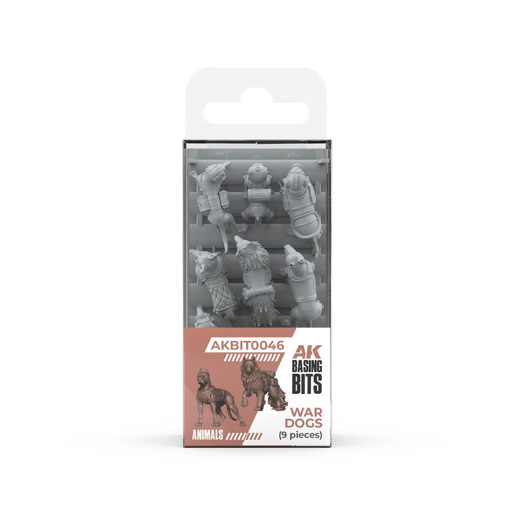 AK: Basing Bits - War Dogs (9 Pieces) (AKBIT0046)