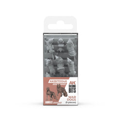 AK: Basing Bits - War Dogs (9 Pieces) (AKBIT0046)