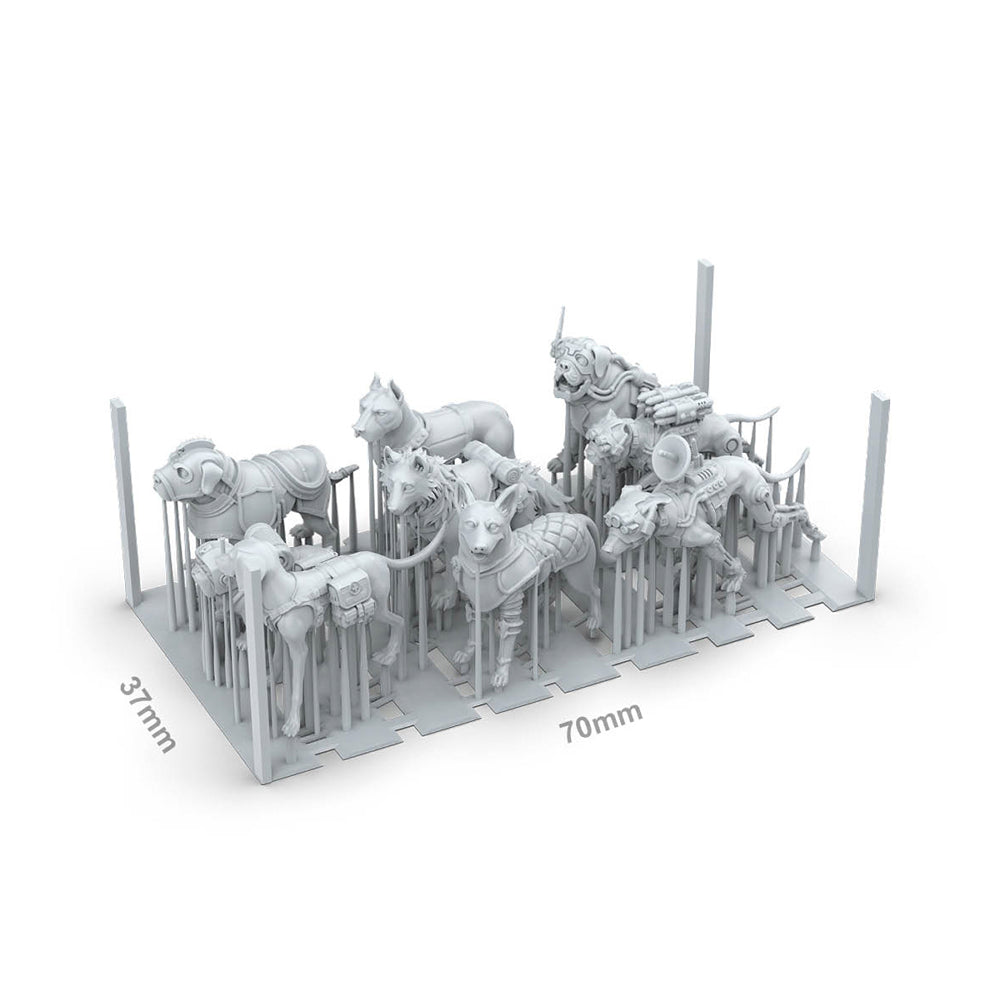 AK: Basing Bits - War Dogs (9 Pieces) (AKBIT0046)