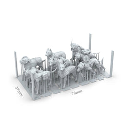 AK: Basing Bits - War Dogs (9 Pieces) (AKBIT0046)