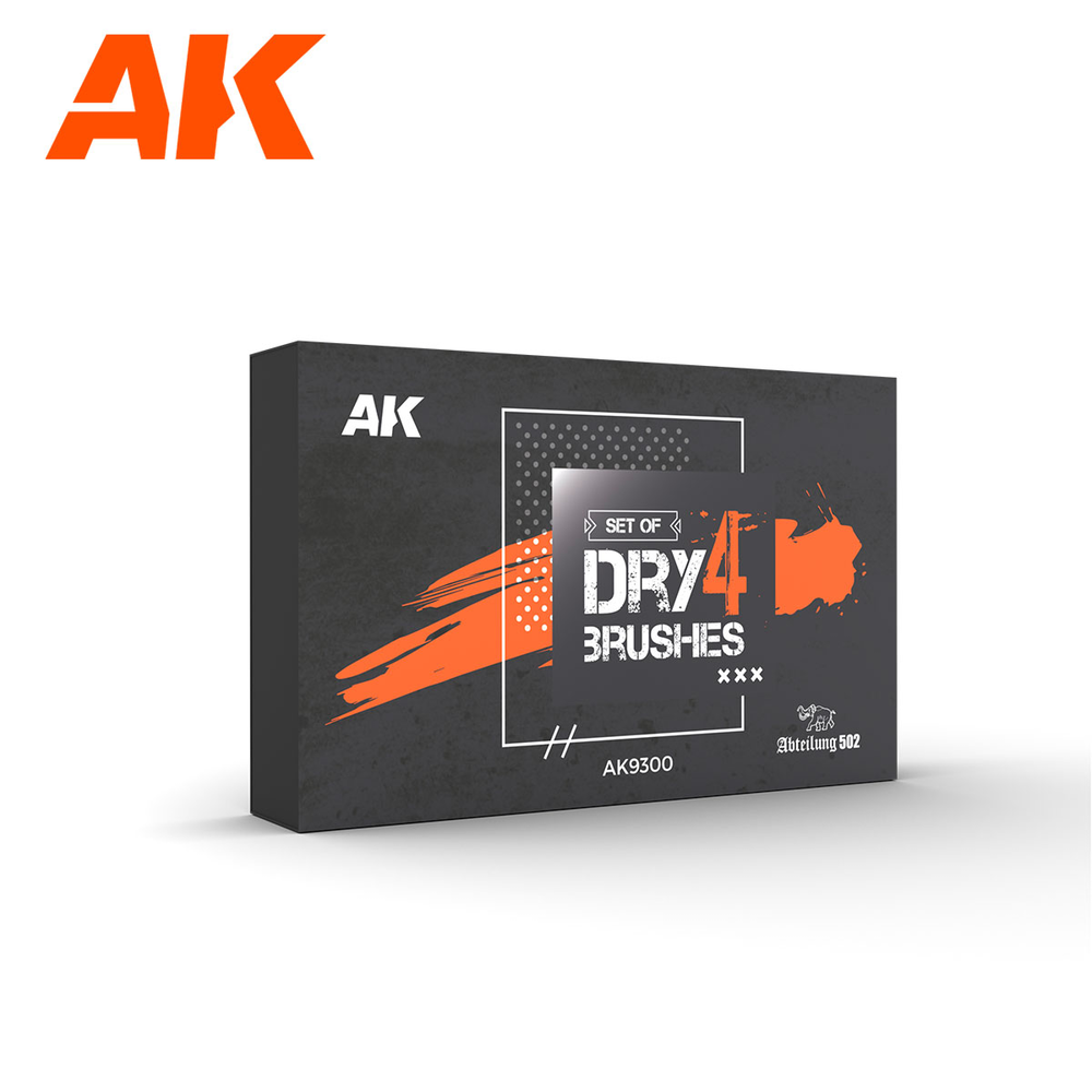 AK Interactive Dry Brush Set