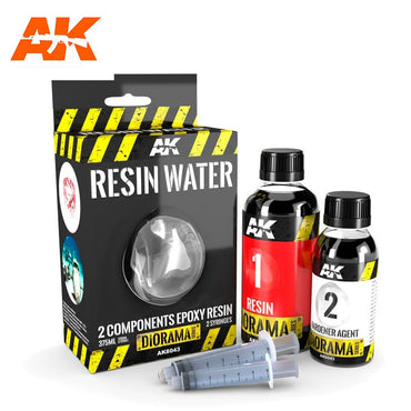 AK: Resin Water (2-Components Epoxy Resin) - 375ml (AK8043)