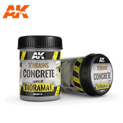 AK: Terrains - Concrete (250ml / Acrylic) (AK8014)