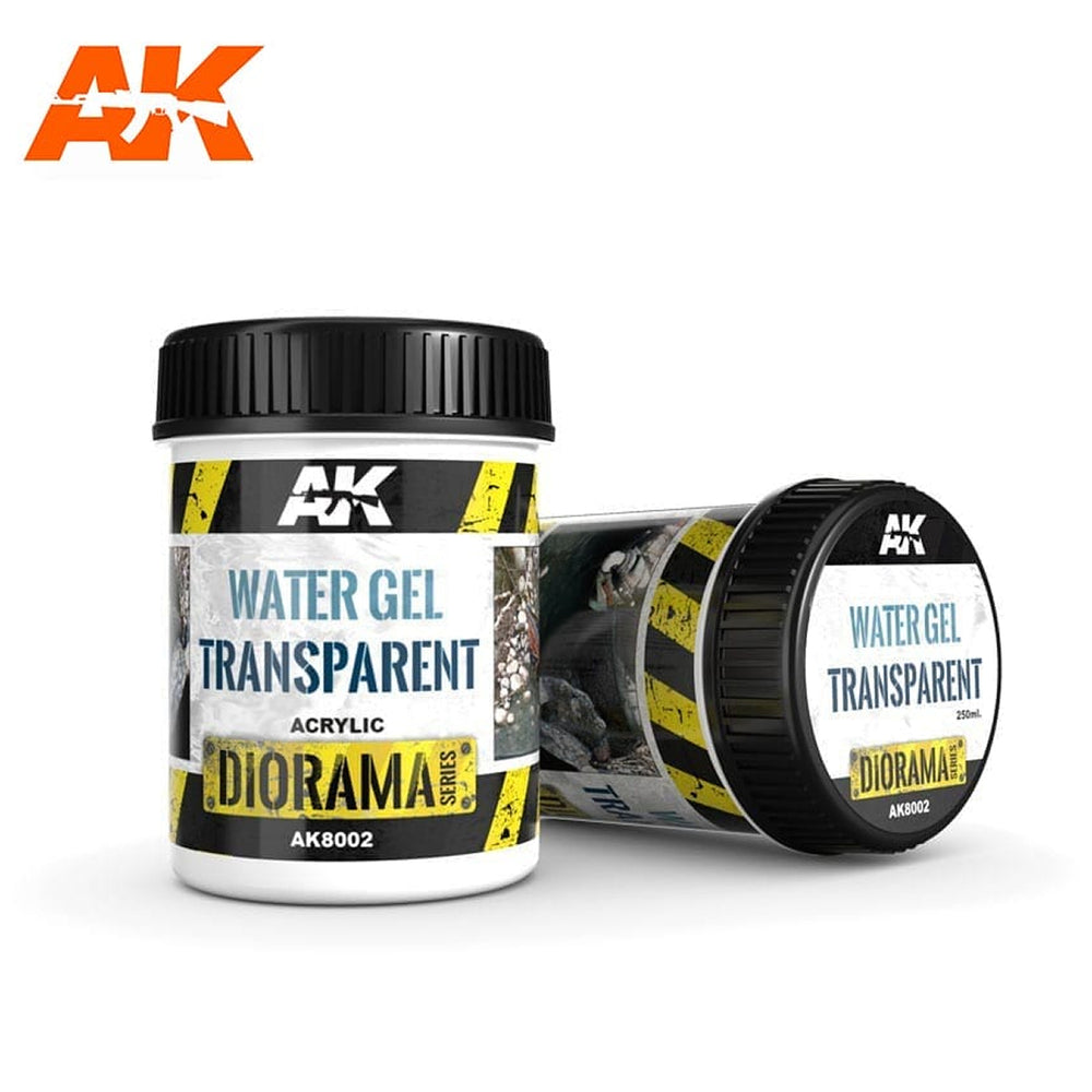 AK: Terrains - Water Gel Transparent (250ml / Acrylic) (AK8002)