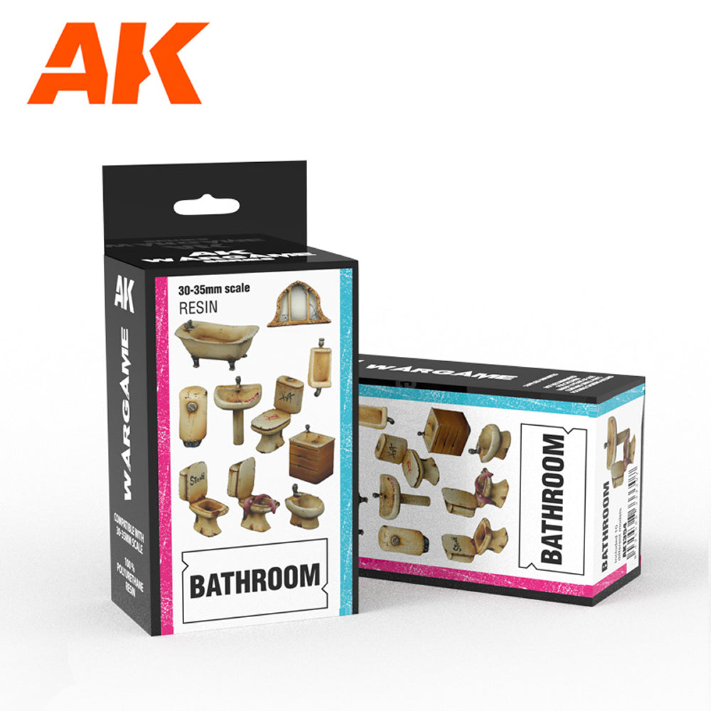 AK: Wargame Set - Bathroom Accessories (AK1354)