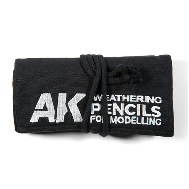 AK: Weathering Pencils - Full Range Cloth Case (All 37 Colours) (AK10048)