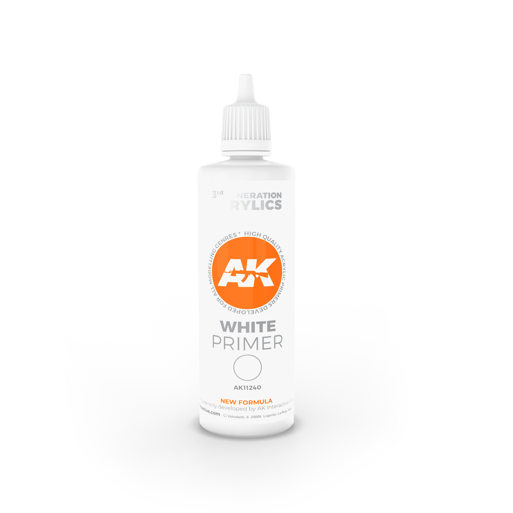 AK Interactive 3G White Primer 100ml