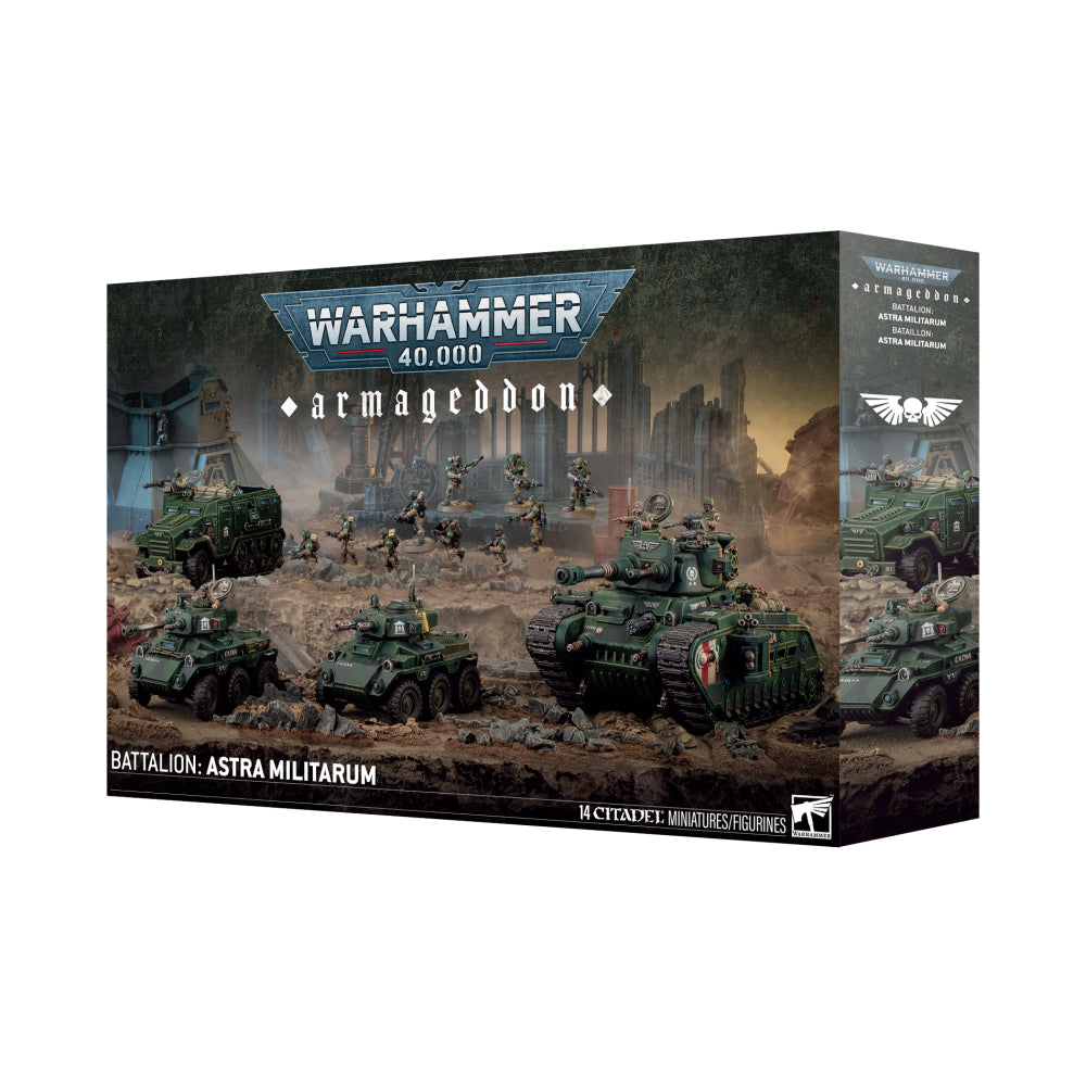 (PREORDER) Armageddon Battalion: Astra Militarum