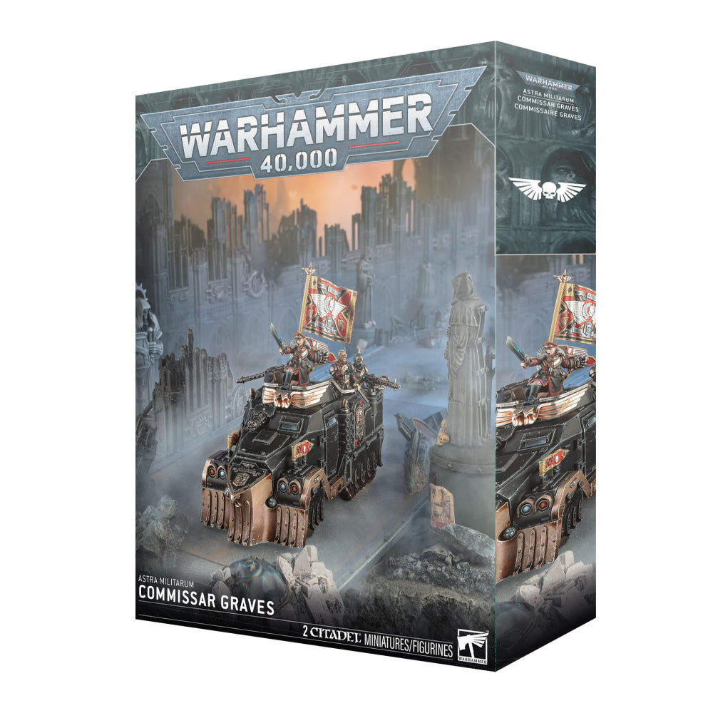 (PREORDER) Astra Militarum: Commissar Graves