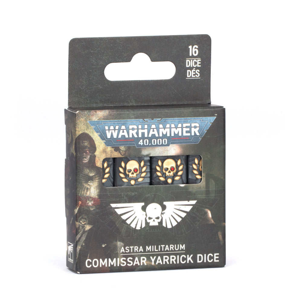 Warhammer 40,000 Dice: Astra Militarum - Commissar Yarrick