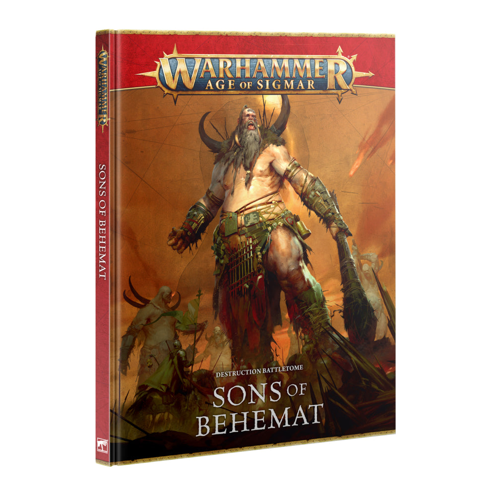 (PREORDER) Battletome: Sons of Behemat (HC)