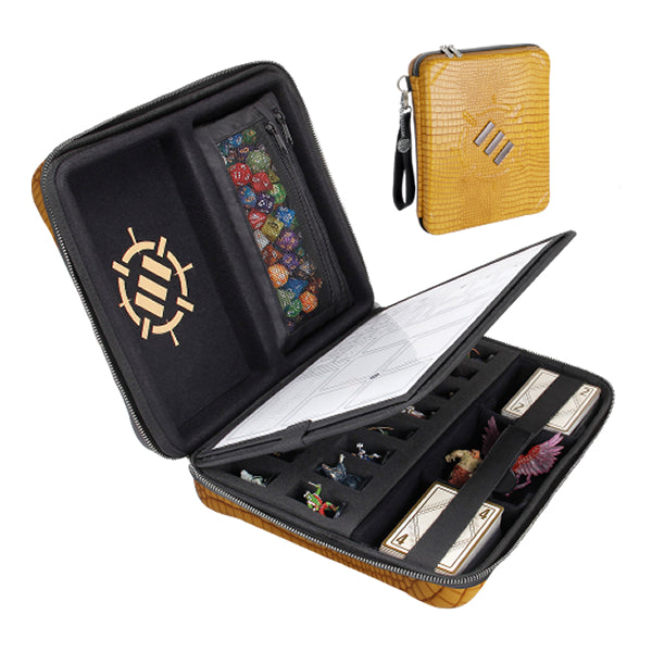 ENHANCE: Collector's Edition RPG Organizer Case - Gold
