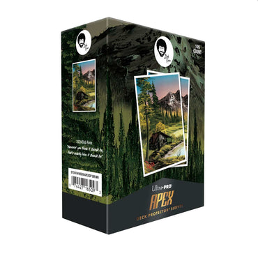 Ultra PRO APEX Sleeves: Bob Ross - Mountain Retreat (105 Count)