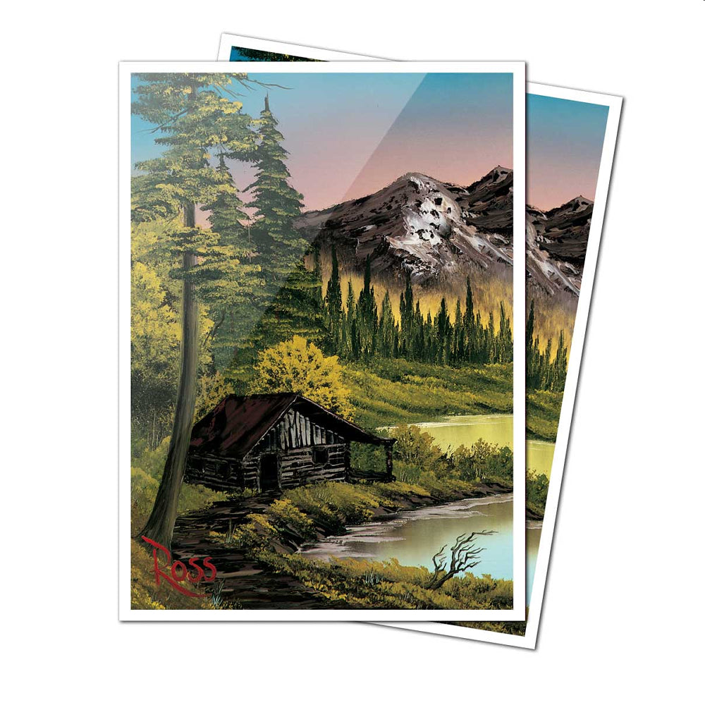 Ultra PRO APEX Sleeves: Bob Ross - Mountain Retreat (105 Count)