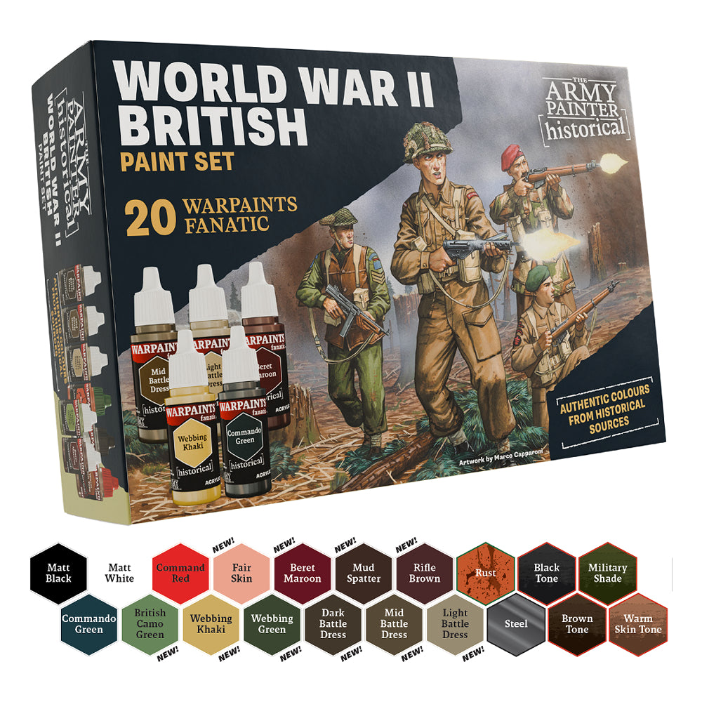 Army Painter: Historical Paint Set - World War II British
