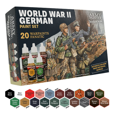 Army Painter: Historical Paint Set - World War II German