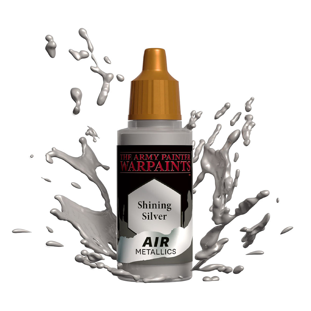 Army Painter: Warpaints Air Metallics - Shining Silver (18ml)