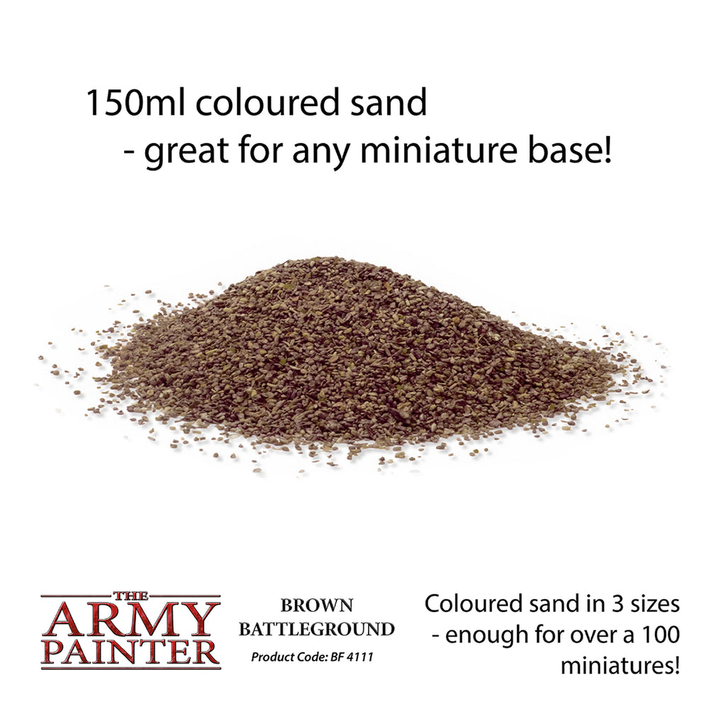 Army Painter: Basing - Brown Battleground