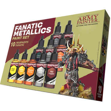 Army Painter: Fanatic - Metallics Paint Set