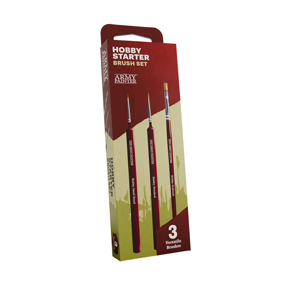 Army Painter: Hobby Brushes - Starter Set (Small Detail, Standard & Drybrush)