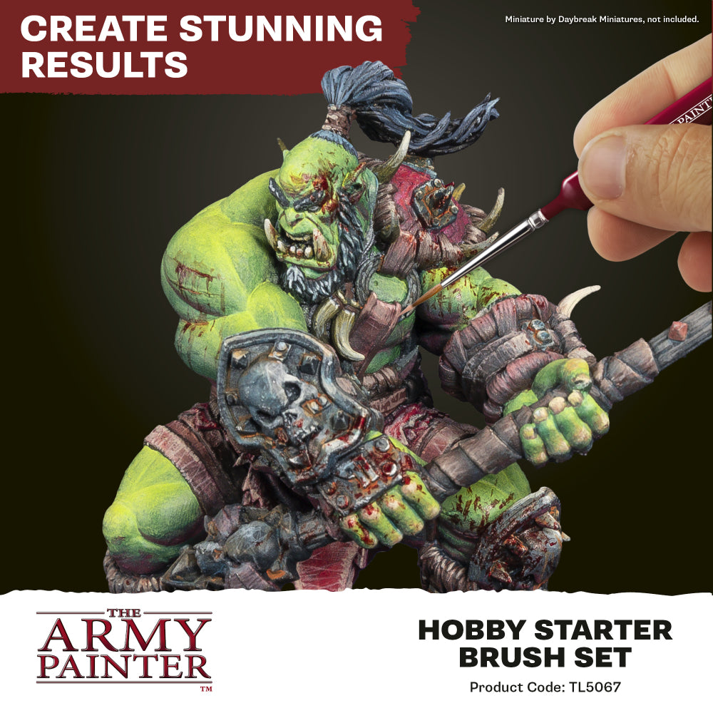 Army Painter: Hobby Brushes - Starter Set (Small Detail, Standard & Drybrush)