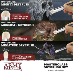 Army Painter: Masterclass Brushes - Drybrush Set
