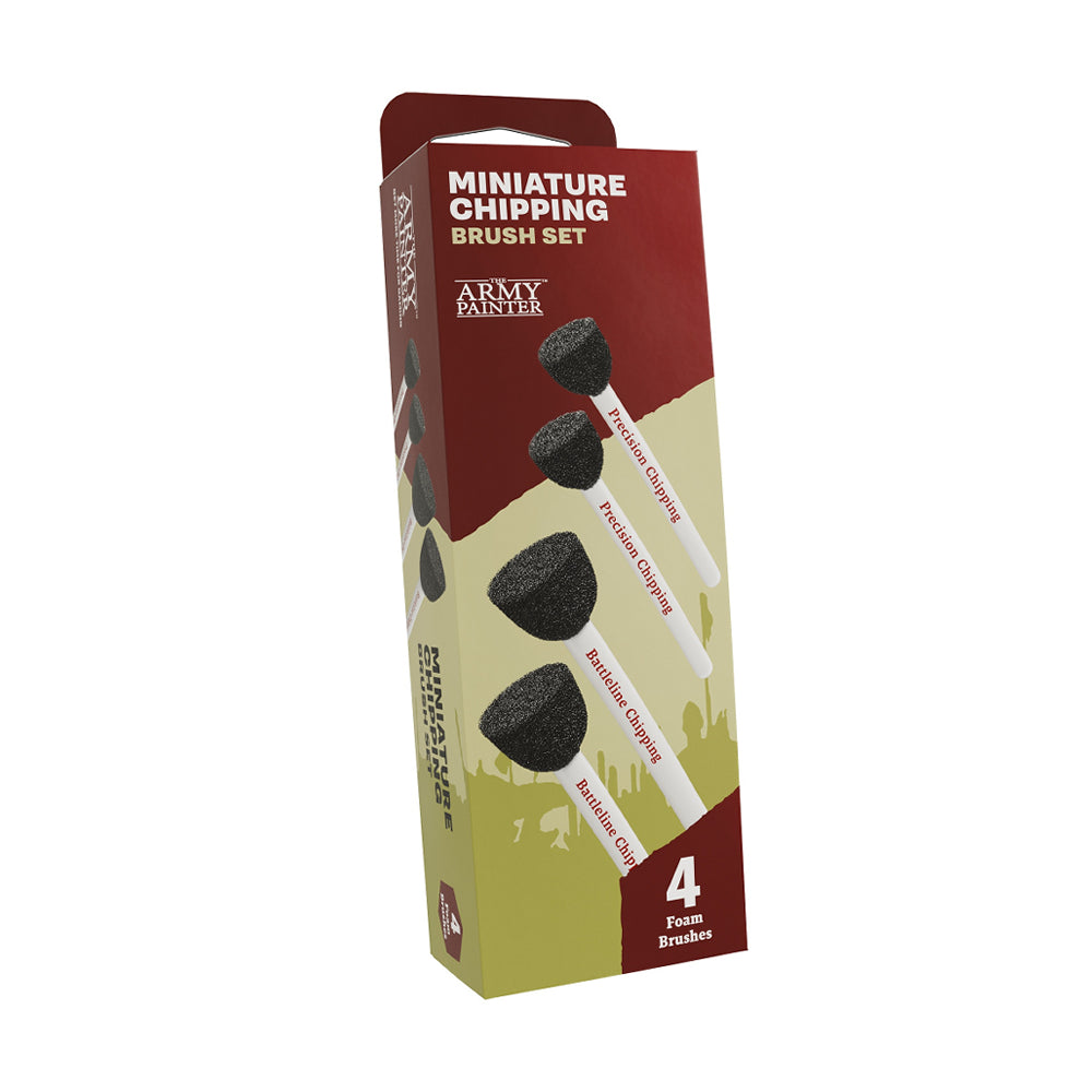 Army Painter: Foam Brushes - Miniature Chipping Brush Set