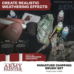 Army Painter: Foam Brushes - Miniature Chipping Brush Set