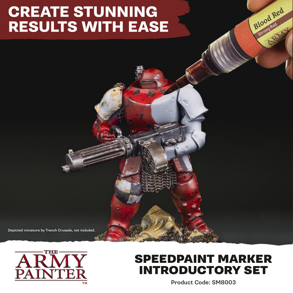 Army Painter: Speedpaint Marker Introductory Set (3 Essential Colours)