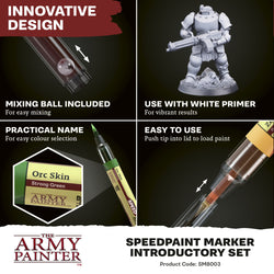 Army Painter: Speedpaint Marker Introductory Set (3 Essential Colours)