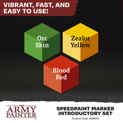 Army Painter: Speedpaint Marker Introductory Set (3 Essential Colours)