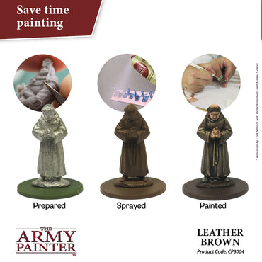 Army Painter: Spray Primer - Leather Brown
