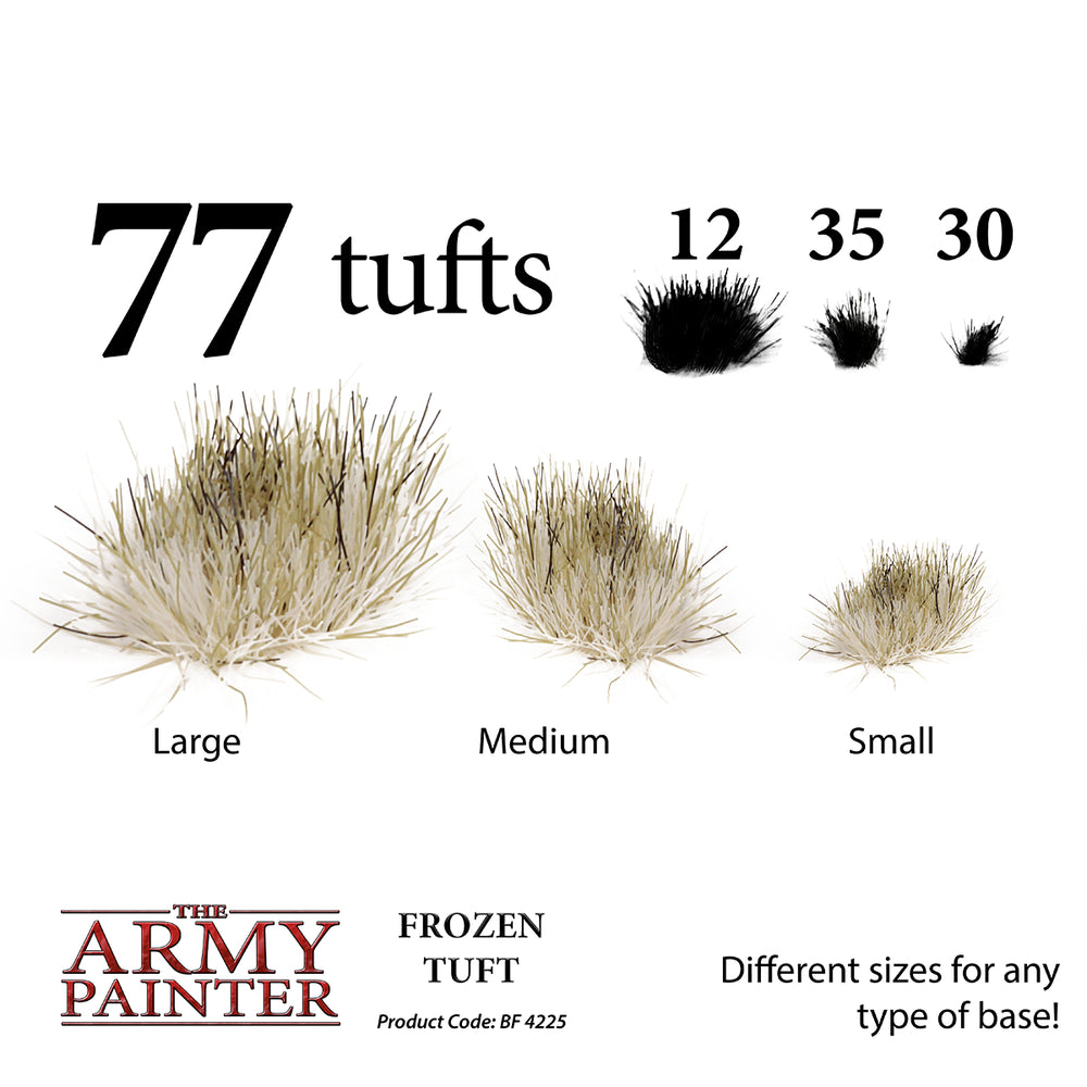 Army Painter: Tufts - Frozen (77ct)