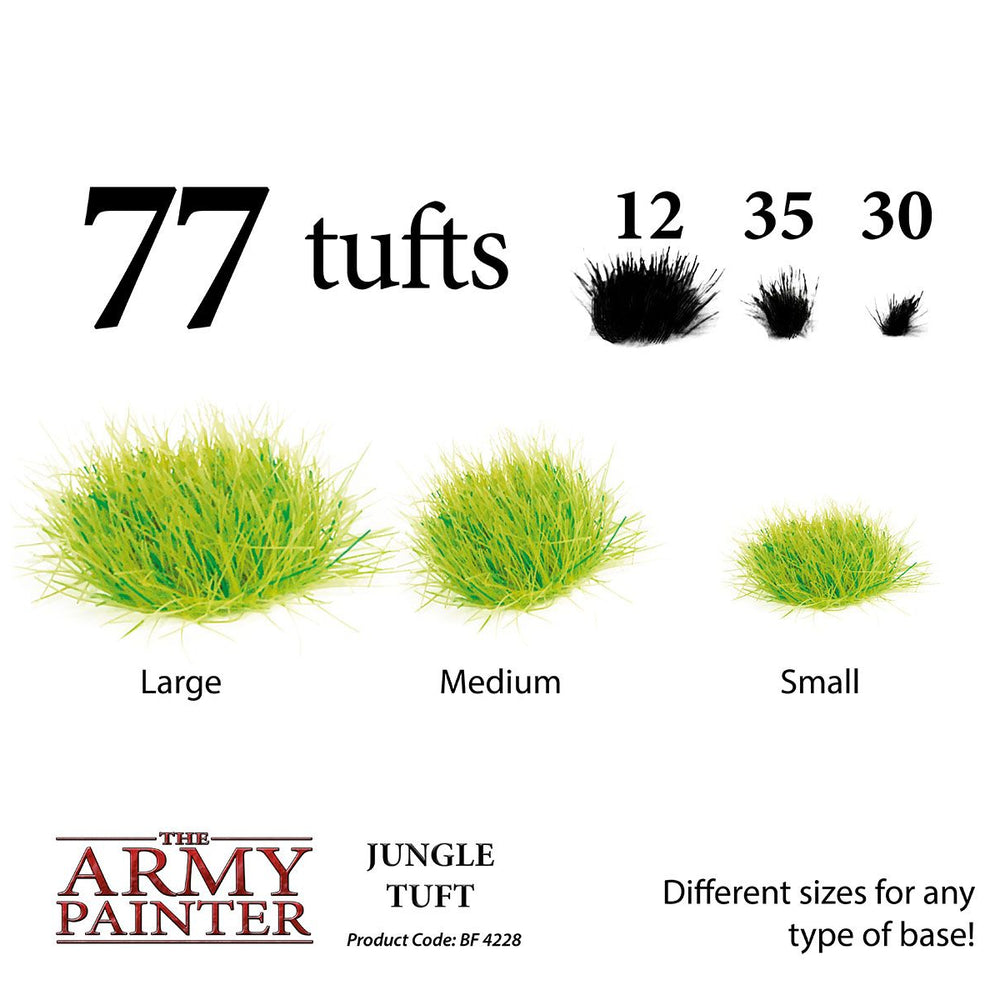 Army Painter: Tufts - Jungle (77ct)
