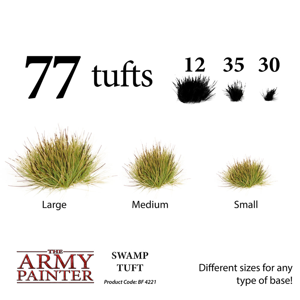 Army Painter: Tufts - Swamp (77ct)