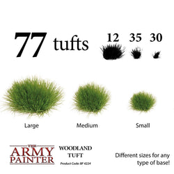 Army Painter: Tufts - Woodland (77ct)