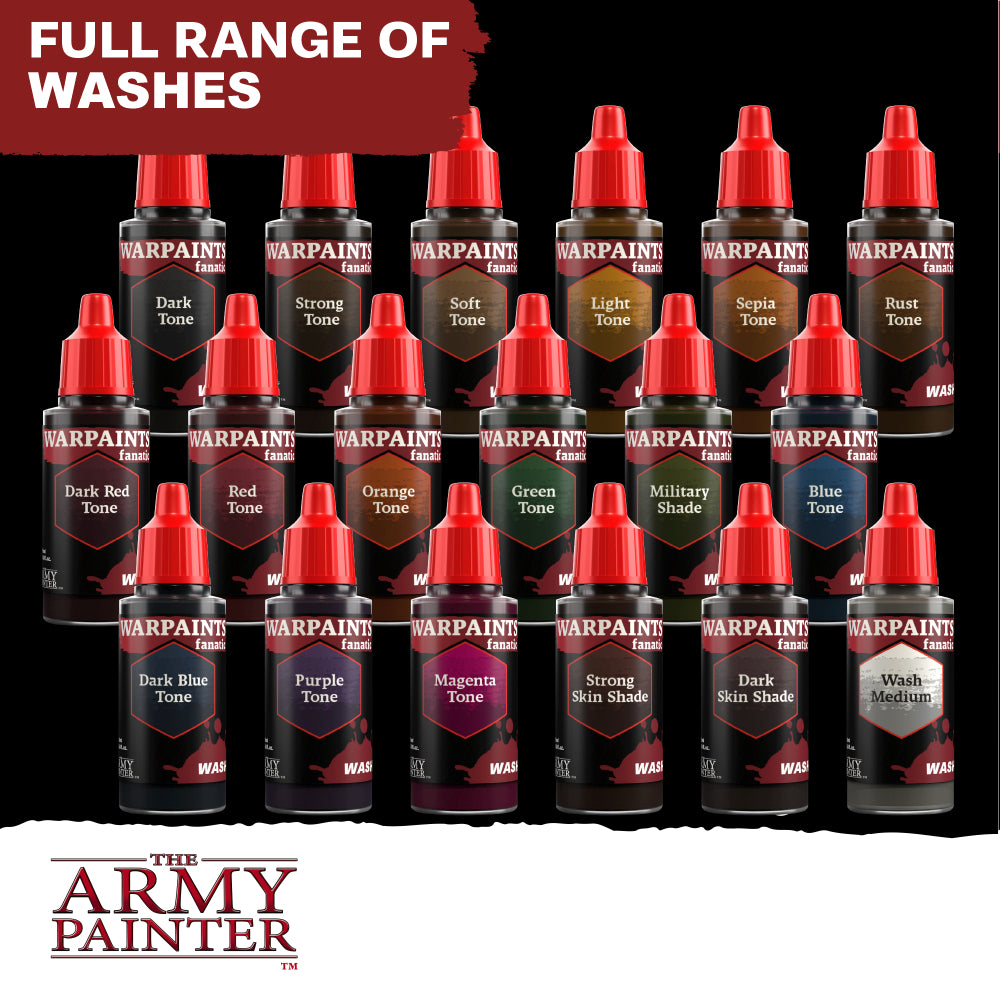 Army Painter: Fanatic Wash - Dark Red Tone (18ml)