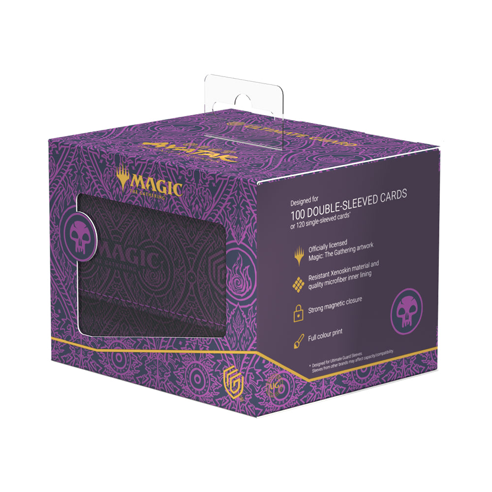 MTG Deck Box: Avatar the Last Airbender Sidewinder - Black Mana (Holds 100+ / Ultimate Guard)