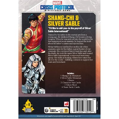 Marvel Crisis Protocol: Shang-Chi & Silver Sable