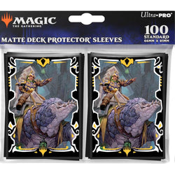 MTG Sleeves: Tarkir Dragonstorm - Abzan Armor (100 Count / Ultra Pro)