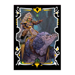 MTG Sleeves: Tarkir Dragonstorm - Abzan Armor (100 Count / Ultra Pro)